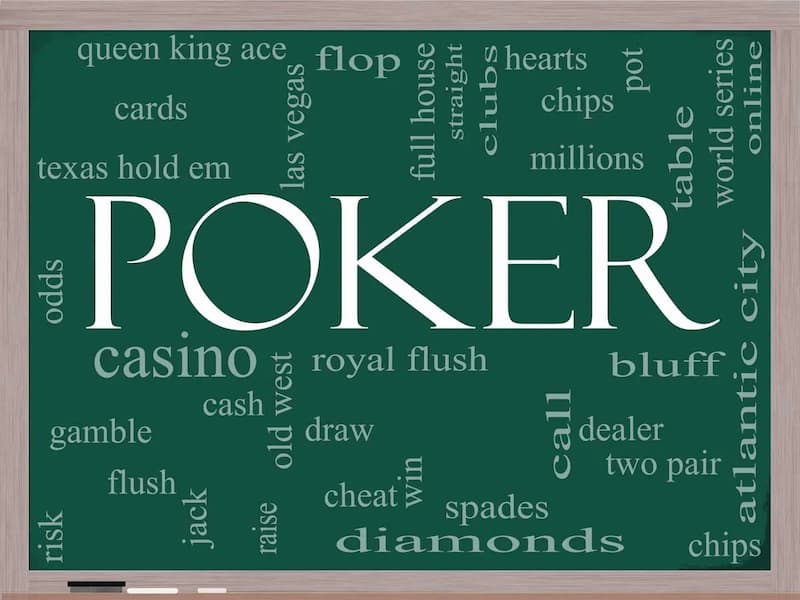 Thuật ngữ poker đổi thưởng đầy đủ cho newbie Sunwin 2 Bạn cần nắm chắc các thuật ngữ poker về hành động cơ bản trong ván bài